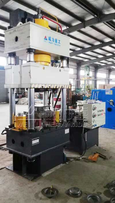 封头拉伸成型四柱油压机