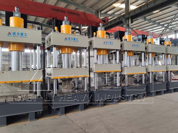 复合井盖热压成型四柱液压机现货